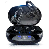 Écouteurs Bluetooth V5.0 TWS sport avec affichage LED pour iPhone et Huawei, contrôle tactile et réduction de bruit intelligent