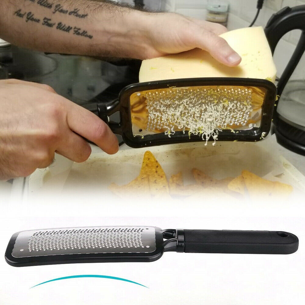 Handheld Stainless Steel Cheese Grater for Kitchen Lilac Milo