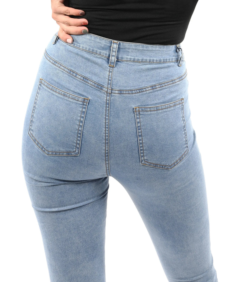Dabney Skinny Crop Jeans Lazurite