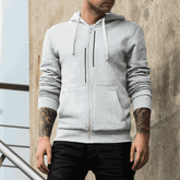 Mens Unmatched Stripes Zip Up Hoodie Yellow Pandora