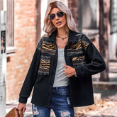Patch Print Oversize Blazer – Haute Edition 25 Carmine Juneberry