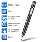 1080P HD Mini Camcorder Sports DV DVR Camcorder Hidden Camera Pen – Audio and Video Teal Simba