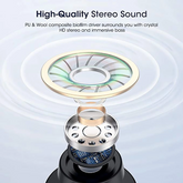 LED Display Wireless Earbuds TWS 5.0 Bluetooth Earphone Teal Simba