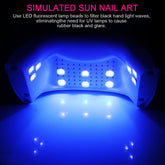 Automatic Sensing 36W LED Nail Polish Dryer Lamp Teal Simba