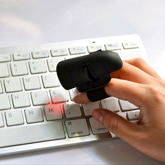 Bluetooth Finger Rings Optical Mouse Fuchsia Molly
