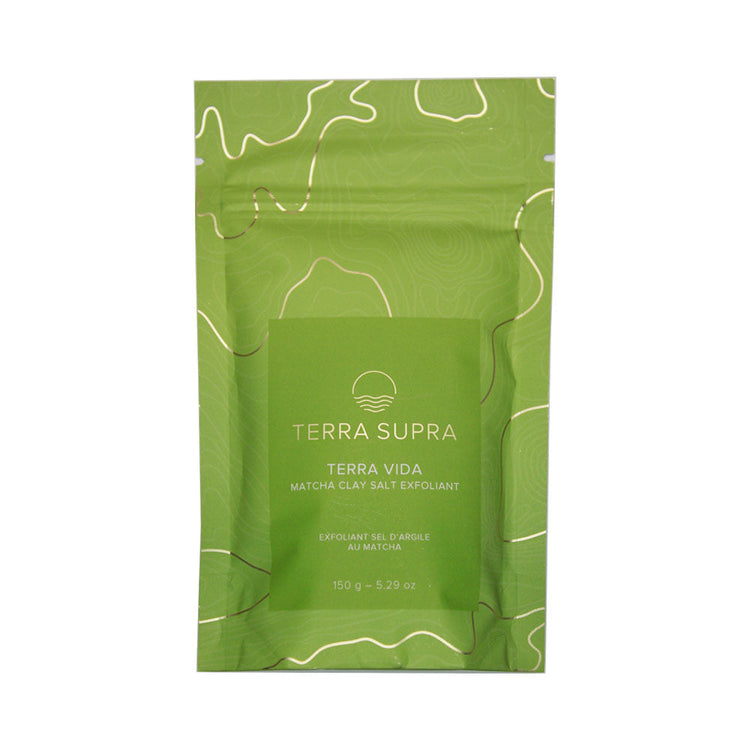 Terra Vida Matcha Clay Salt Exfoliant - 150g Teal Meleager
