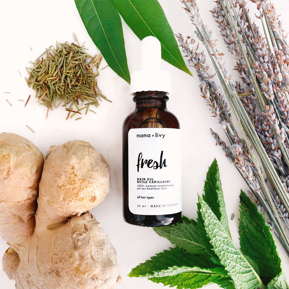 Fresh Hair Oil Ivory Clytemnestra