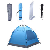 Automatic Family Tent Instant Pop Up Waterproof for Camping Hiking Teal Simba
