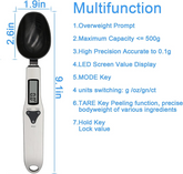 Kitchen Electronic Measuring Spoon Food Scale Digital Spoon Scale Lilac Milo