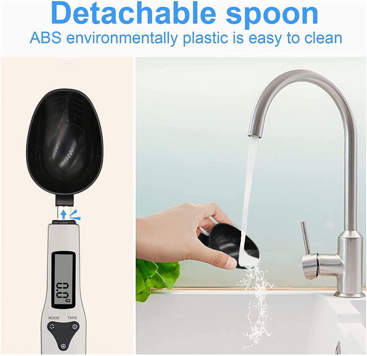 Kitchen Electronic Measuring Spoon Food Scale Digital Spoon Scale Lilac Milo