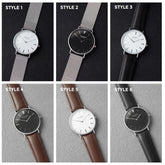 Handwriting Gifts for Groom, Engraved Watch for Men Green Millie