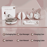 Massage Eye Beauty Device Remove Eye Wrinkles Bags Dark Circle Teal Simba