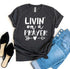 Livin On a Prayer T-shirt Agate