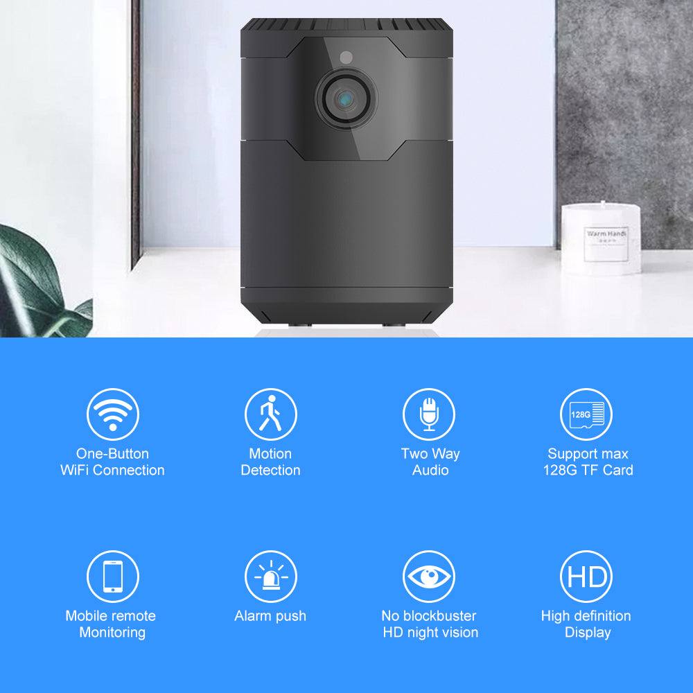 HD 2MP 1080P Wireless Mini Wifi Camera Night Vision Ip Camera – Tech Accessories Teal Simba