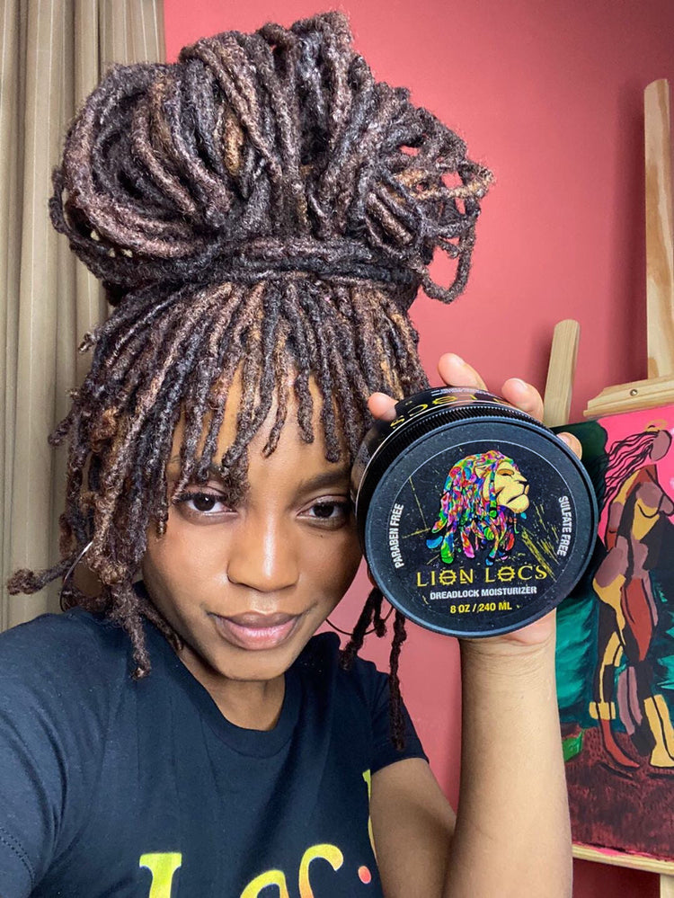 Lion Locs - Hair Locking Organic Retwist & Moisturizer Gel White Hercules