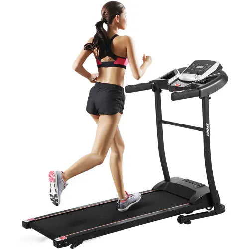 Classic Style Folding Electric Treadmill Motorized Running Machine Teal Simba