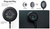 Car USB FM Transmitter Bluetooth FM Receiver Teal Simba