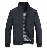 Veste bomber softshell légère pour homme, coupe slim décontractée, fermeture éclair, poches latérales, noire, bleue et kaki, parfaite pour le printemps et l&