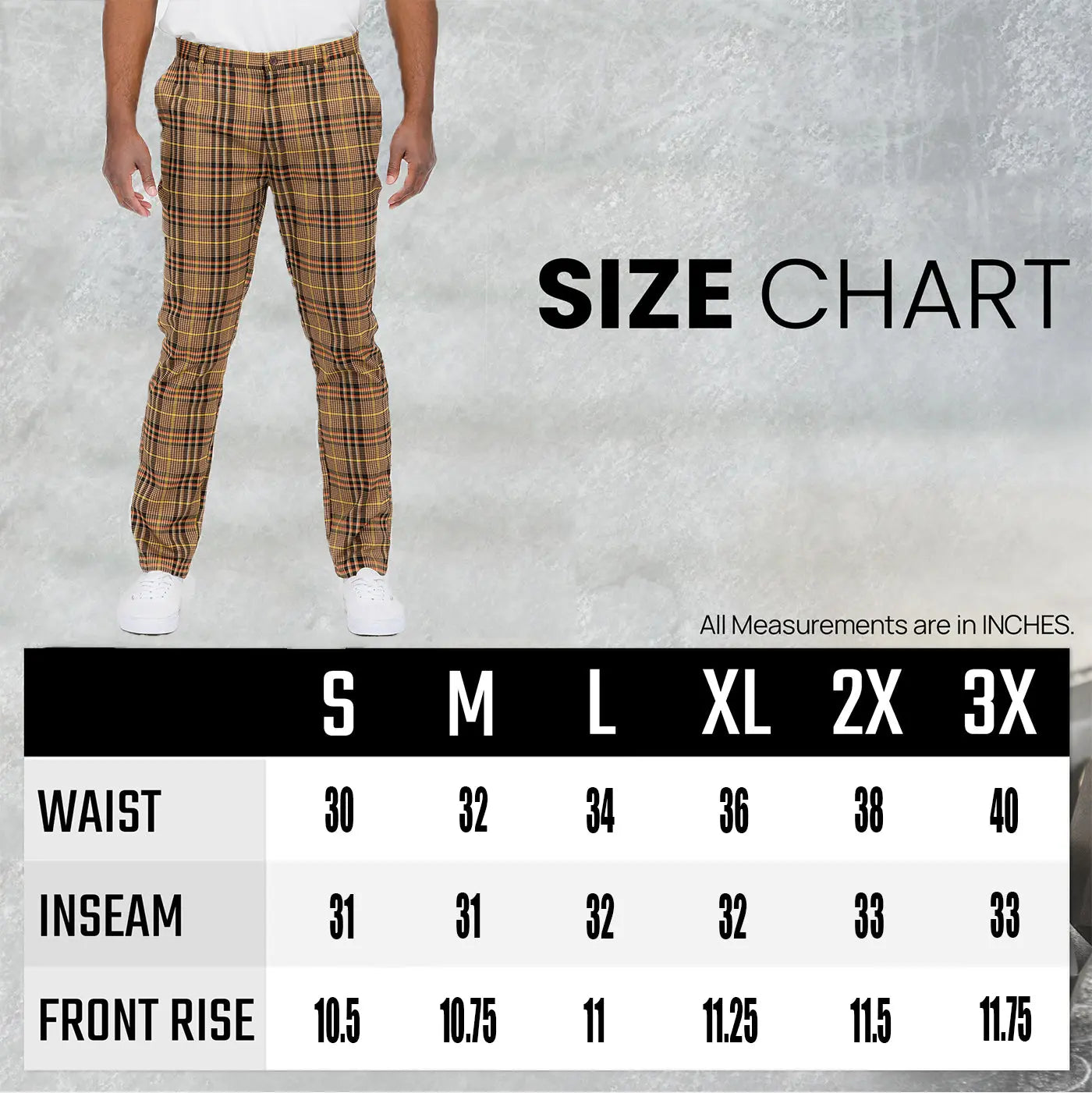 Plaid Slim Fit Trouser Pants SR012 Lime Milo