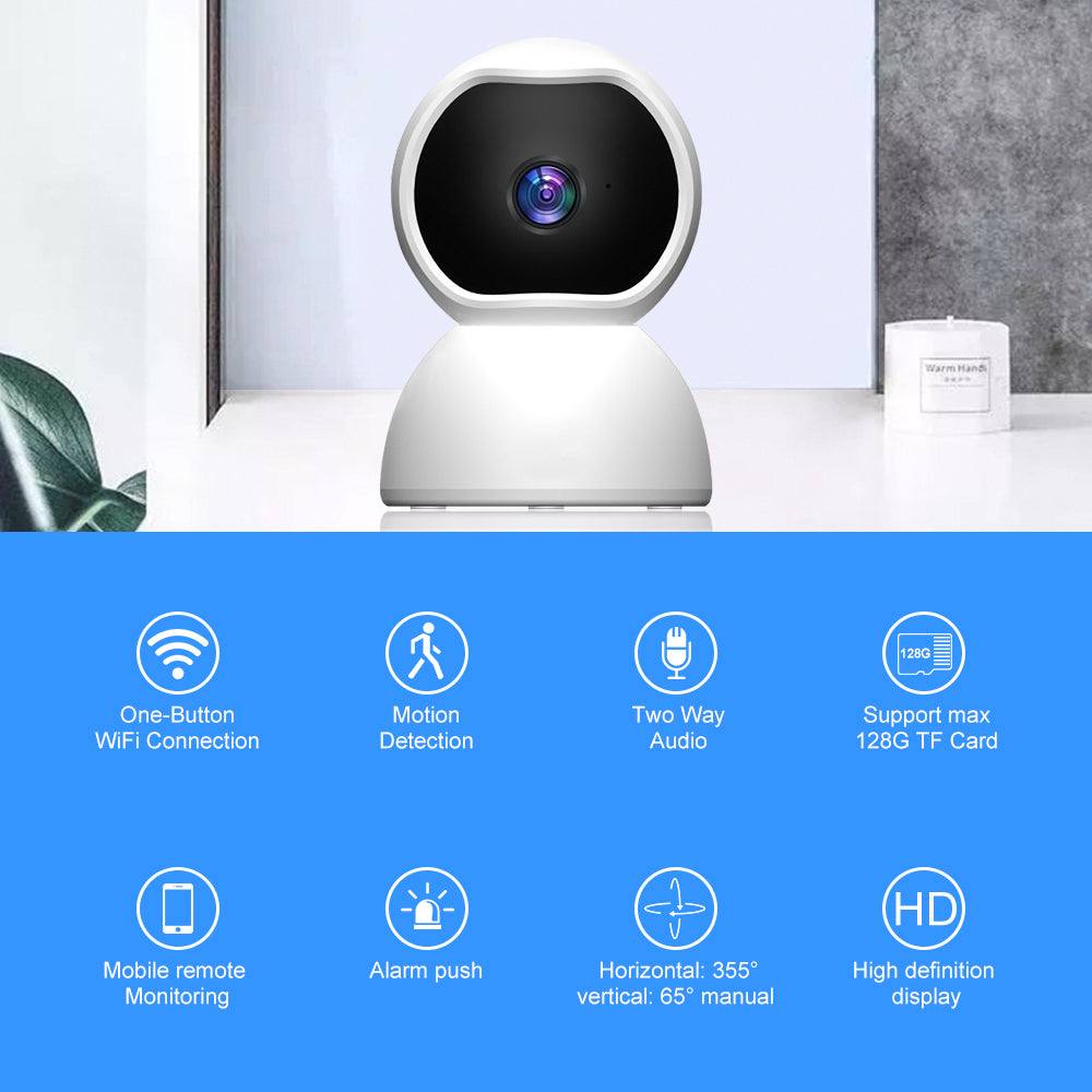 1080P Home Security Indoor Wireless IP Camera – Tech Accessories Teal Simba