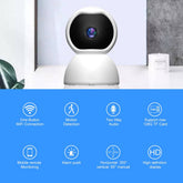 1080P Home Security Indoor Wireless IP Camera – Tech Accessories Teal Simba