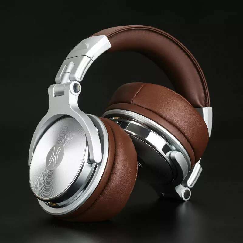 Casque DJ Pro Bluetooth pliable avec coussinets en mousse mémoire et son stéréo haute qualité