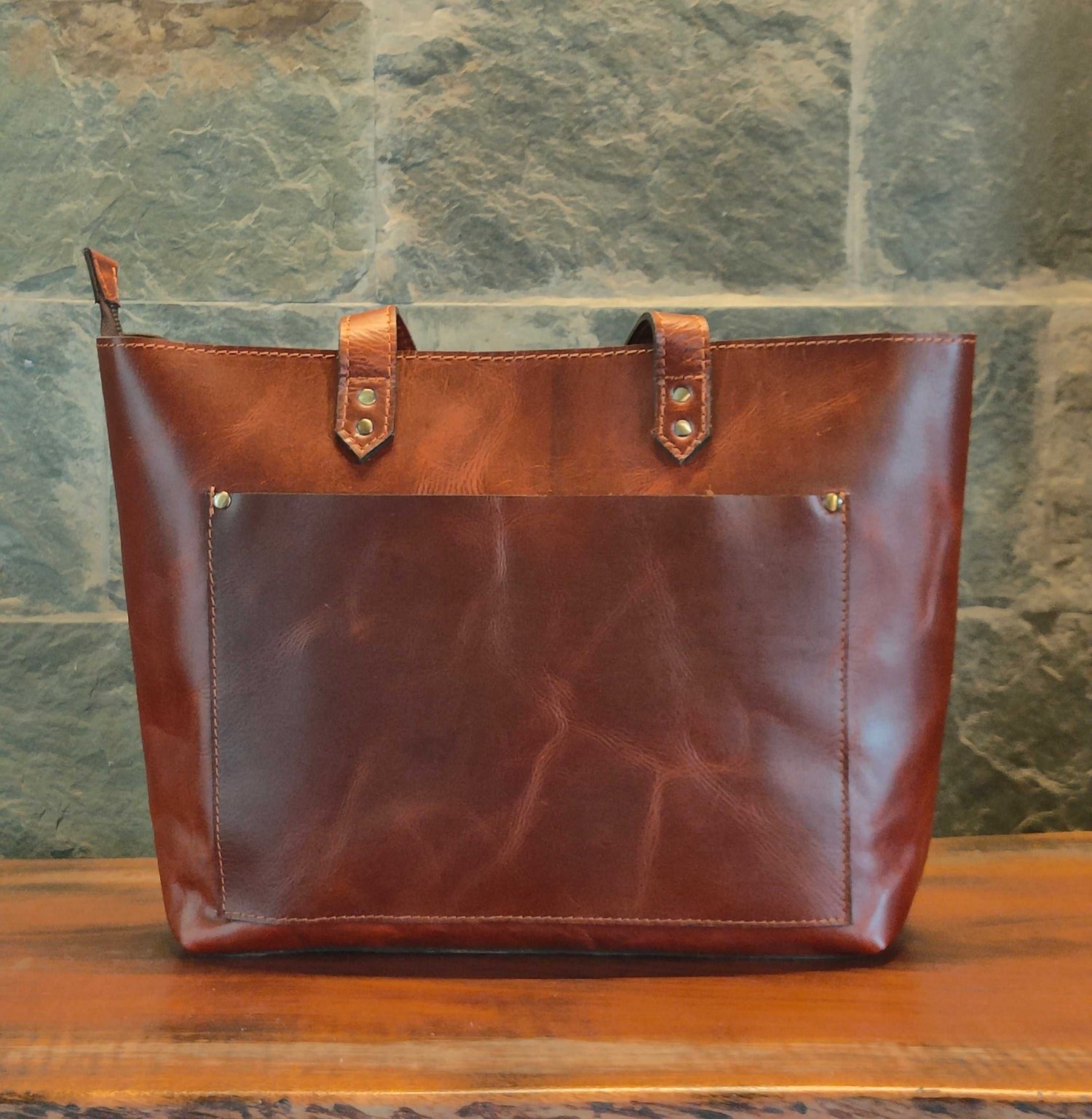 Genuine Leather Tote Bag for Women Large Women&