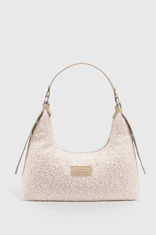 Sac bandoulière pour femmes en cuir satin résistant à l&
