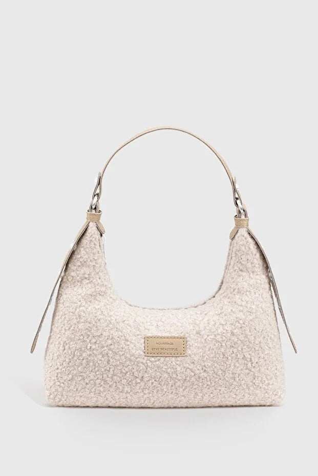 Sac bandoulière pour femmes en cuir satin résistant à l&