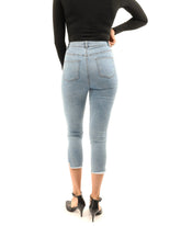 Dabney Skinny Crop Jeans Lazurite