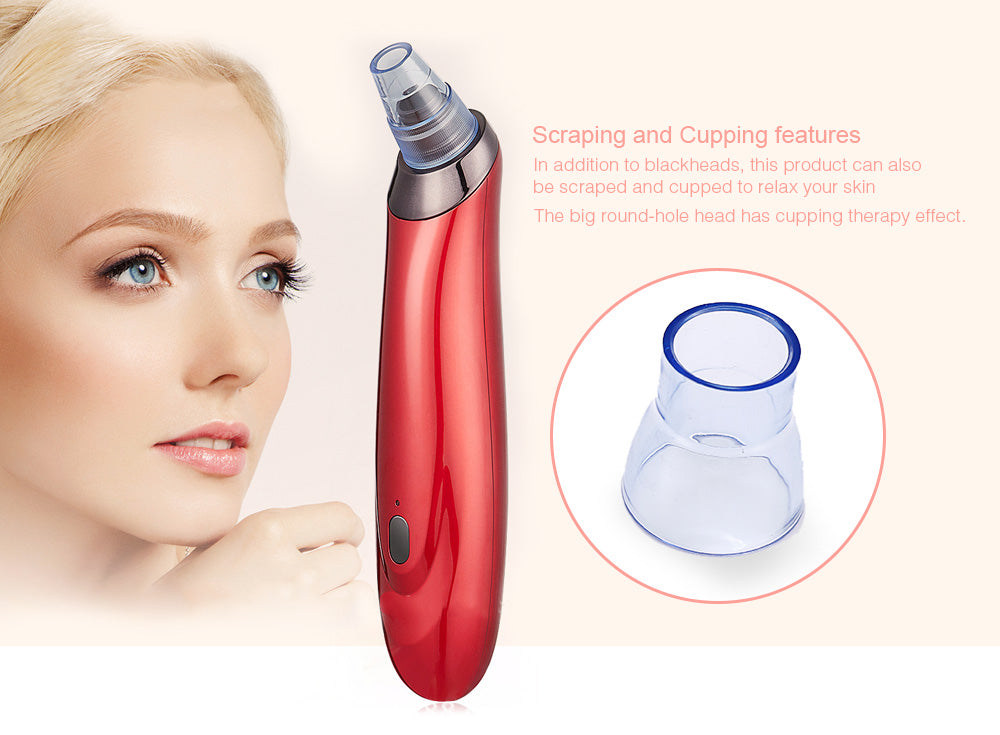Electric Acne Blackhead Removeing Skin Vacuum Teal Simba