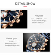 Watch Men Top Luxury Brand Waterproof Quartz Men&