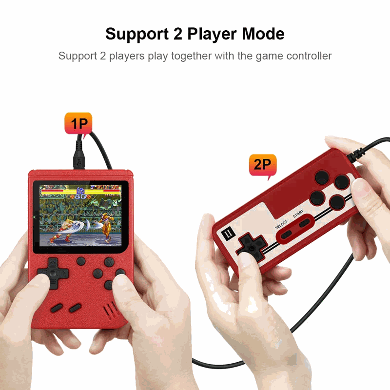3.0 Inch Retro Portable Mini Handheld Video Game Console – Tech Accessories Lilac Milo