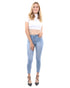 Talus High Waisted Skinny Jeans - Light Blue Lazurite