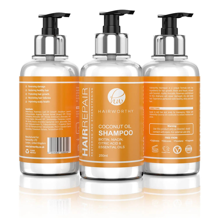 Hairworthy Hairrepair Shampoo Black Sugarplum