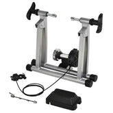 Soozier Indoor Magnetic Bike Bicycle Trainer Stand 5 Level Resistance Taupe Shadow