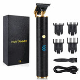 Rechargeable Mens Beard Trimmer Hair Clippers Lilac Milo