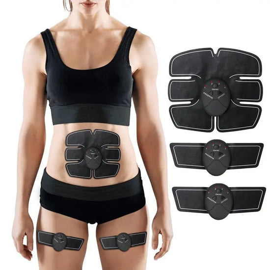 Electric Abdominal Muscle Trainer Fuchsia Molly
