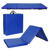 55"x24"x1.2" Tri-fold Gymnastics Yoga Mat with Hand Buckle Lilac Milo