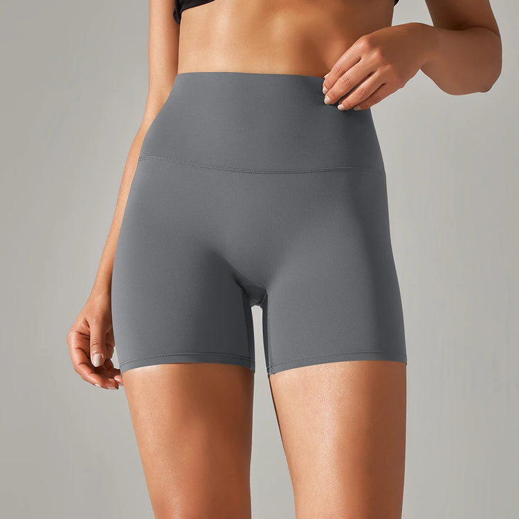 Yoga Shorts Women Fitness Shorts Running Cycling Shorts Breathable Sports Leggings High Waist Summer Workout Gym Shorts Khamik Shop Online