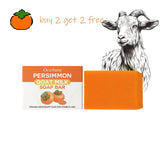OceAura Persimmon Goat Milk Fragrance Soap Moisturizes, Moisturizes, Mildly Cleanses, Fragrances, Softens and Cares Skin Soap Khamik Shop Online