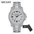 MEGIR Luxury Diamond Watches Unisex Fashion Analog Quartz Watch Bracelet Wristwatch Men Rhinestone Strap Relogios Masculino Khamik Shop Online