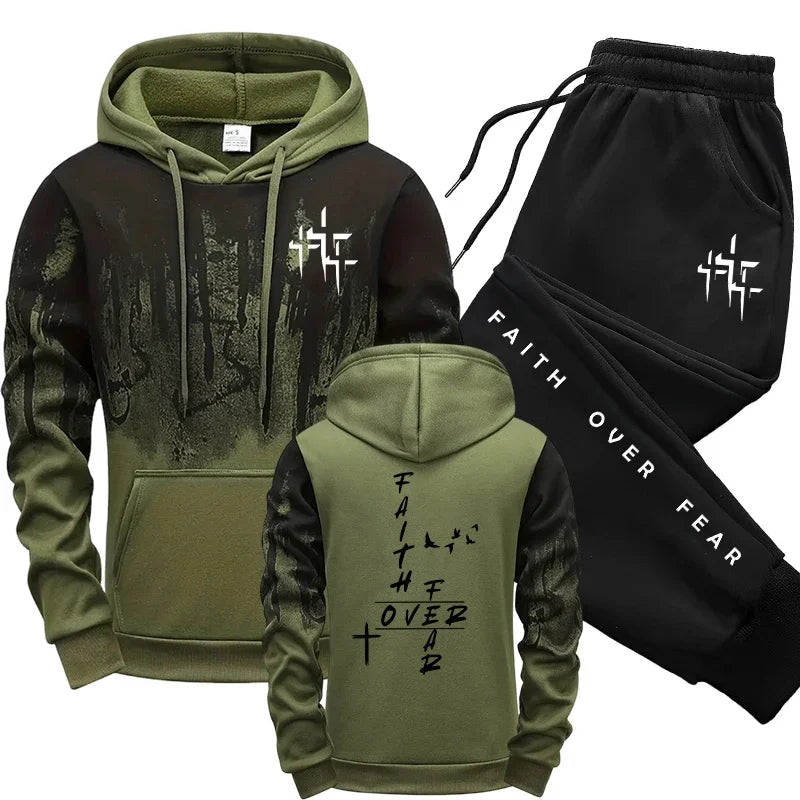 Fall Winter Daily Casual Fashion Sportswear Outdoor Jogger Fitness Outfit 2026 New in Men&