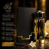 TERIAQ INTENSE Eau De Parfum 100ml - Long Lasting Woody Vanilla Fragrance Unisex - Luxury Arabic Perfume Gift Box Khamik Shop Online