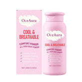 OceAura Body Powder Anti Sweat Armpit Groin Smooth Skin Soothing Comfortable Refreshing Odor Eliminator Anti Chafing Powder 100g Khamik Shop Online