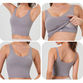Women Yoga Vest Workout Pilates Activewear Tops Running Gym Pretty Workout Clothes Sports Bras Active Wear Female Camisole Bra Khamik Shop Online