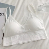 Women Sexy Crop Tops Bra Tube Top Female Streetwear Sleeveless Seamless Sports Bra Crop Camis Top Tee Bandeau Top Basic Tank Khamik Shop Online