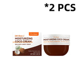 OCEAURA Coconut Oil Body Moisturizing Cream Relieve Dryness Enhance Elasticity Firm Skin Improve Dullness Coconut Oil Care Cream Khamik Shop Online