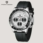 PAGANI DESIGN New VK63 Quartz Watch 40mm Men Wristwatch Chronograph Stainless Steel Waterproof Clock Top Brand Gift Watches Man Khamik Shop Online