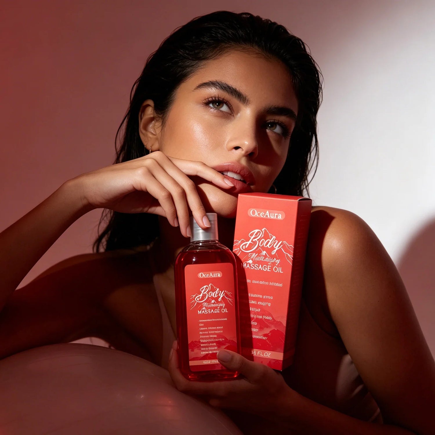 OceAura Collagen Body Oil Relax Muscles Anti Sagging Firm Skin Elasticity Boost Relieves Fatigue Moisturizing Body Massage Oil Khamik Shop Online